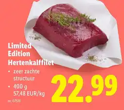 Lidl Limited Edition Hertenkalffilet aanbieding