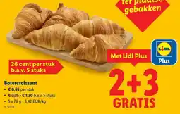 Lidl Botercroissant aanbieding