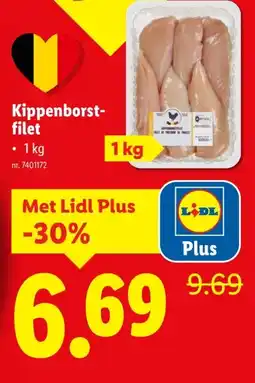 Lidl Kippenborst- filet aanbieding