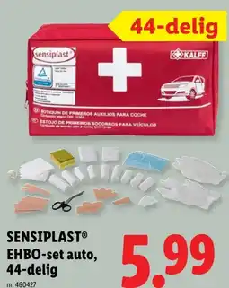 Lidl SENSIPLASTⓇ EHBO-set auto, 44-delig aanbieding