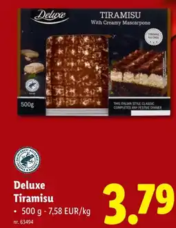 Lidl Deluxe Tiramisu aanbieding