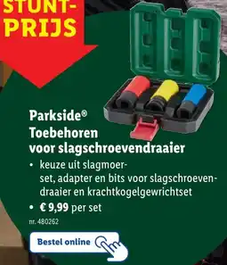 Lidl ParksideⓇ Toebehoren voor slagschroevendraaier aanbieding