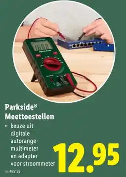 Lidl Parkside Meettoestellen aanbieding