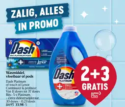Delhaize Wasmiddel, vloeibaar of pods aanbieding