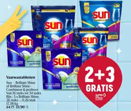 Delhaize Vaatwastabletten aanbieding