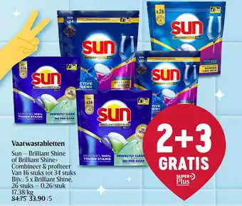 Delhaize Vaatwastabletten aanbieding