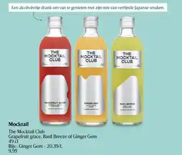 Delhaize Mocktail aanbieding