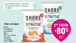 Delhaize Chips van algen aanbieding
