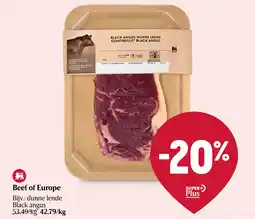 Delhaize Beef of Europe aanbieding