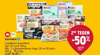 Delhaize Garnalen aanbieding