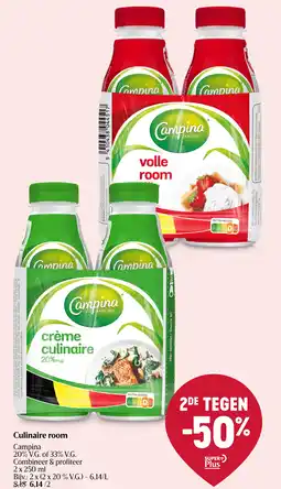 Delhaize Culinaire room aanbieding