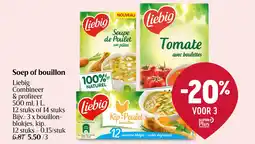 Delhaize Soep of bouillon aanbieding