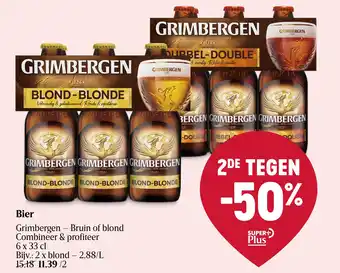 Delhaize Bier aanbieding