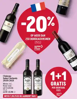 Delhaize Château Saint Christoly 2020/2021 aanbieding