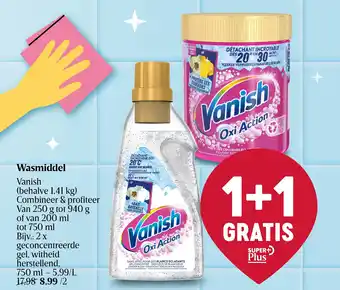 Delhaize Wasmiddel aanbieding