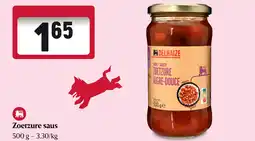 Delhaize Zoetzure saus aanbieding
