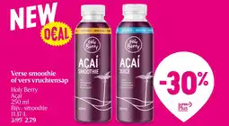 Delhaize Verse smoothie of vers vruchtensap aanbieding