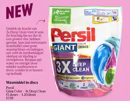 Delhaize Wasmiddel in discs aanbieding