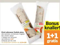 Albert Heijn Firat Lahmacun Turkish pizza aanbieding
