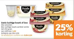 Albert Heijn Danio luchtige kwark of Duo aanbieding