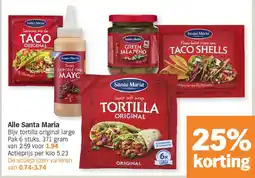 Albert Heijn Alle Santa Maria aanbieding