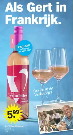 Albert Heijn De Verhulstjes rosé aanbieding