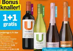 Albert Heijn Undurraga 0.75 liter aanbieding