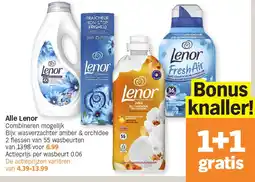 Albert Heijn Alle Lenor aanbieding
