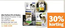 Albert Heijn Alle Perfect Fit of Sheba aanbieding