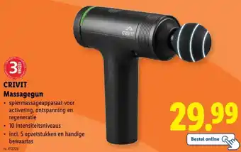 Lidl CRIVIT Massagegun aanbieding