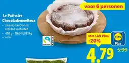 Lidl Le Patissier Chocolademoelleux aanbieding