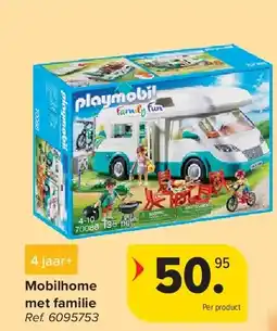 Carrefour Mobilhome met familie aanbieding