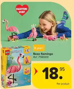 Carrefour Roze fl amingo aanbieding