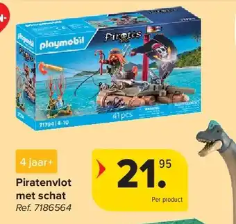 Carrefour Piratenvlot met schat aanbieding