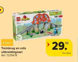 Carrefour Treinbrug en rails uitbreidingsset aanbieding