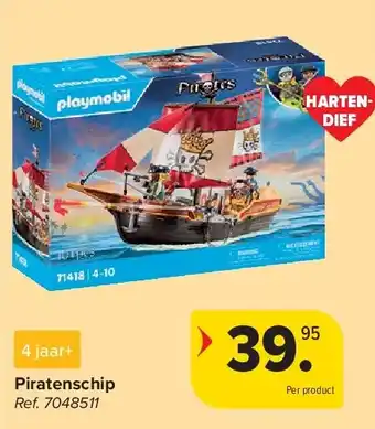 Carrefour Piratenschip aanbieding
