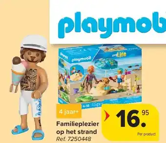 Carrefour Familieplezier op het strand aanbieding