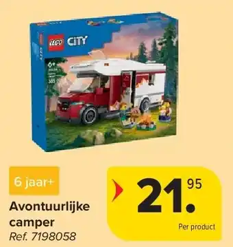 Carrefour Avontuurlijke camper aanbieding