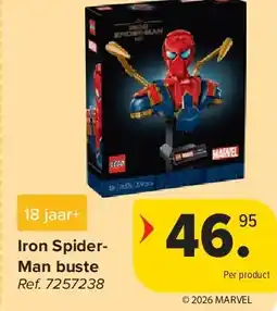Carrefour Iron SpiderMan buste aanbieding