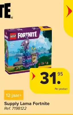 Carrefour Supply Lama Fortnite aanbieding
