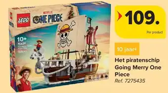 Carrefour Het piratenschip Going Merry One Piece aanbieding