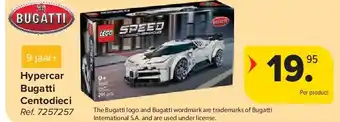 Carrefour Hypercar Bugatti Centodieci aanbieding