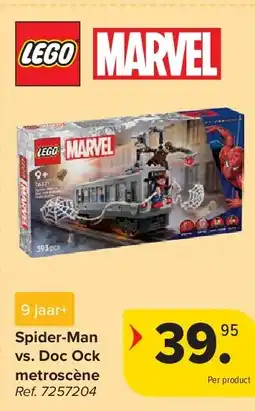 Carrefour Spider-Man vs. Doc Ock metroscène aanbieding