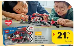 Carrefour Pit Stop en Pit Crew met F1-wagen Ferrari aanbieding