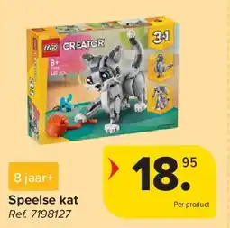 Carrefour Speelse kat aanbieding