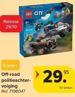 Carrefour Off-road politieachtervolging aanbieding