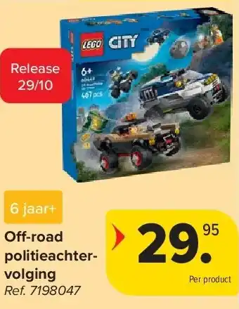Carrefour Off-road politieachtervolging aanbieding
