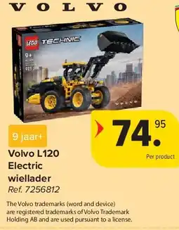 Carrefour Volvo L120 Per product Electric wiellader aanbieding