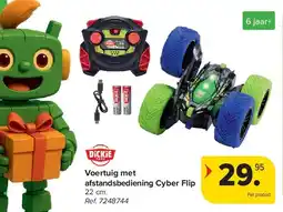 Carrefour Voertuig met afstandsbediening Cyber Flip aanbieding
