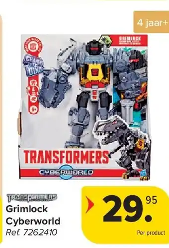 Carrefour Grimlock Cyberworld aanbieding
